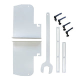 Kaka Industrial M60, 60 Ton multi-function Metal Ironworker Punch Shear Notcher Brake (220V-60HZ-3 phase)