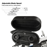KAKA Industrial BS-1018B Scie à ruban pour métal 10 ". 220V-60HZ-1PH.