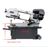 BS-912B SCIE À RUBAN DE COUPE DE MÉTAL 9 ". 115V &amp; 230V / 60HZ / 1PH