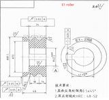 E1- Optional dies for 173803 ETB-25 bead roller