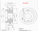 E8- Optional dies for 173803 ETB-25 bead roller