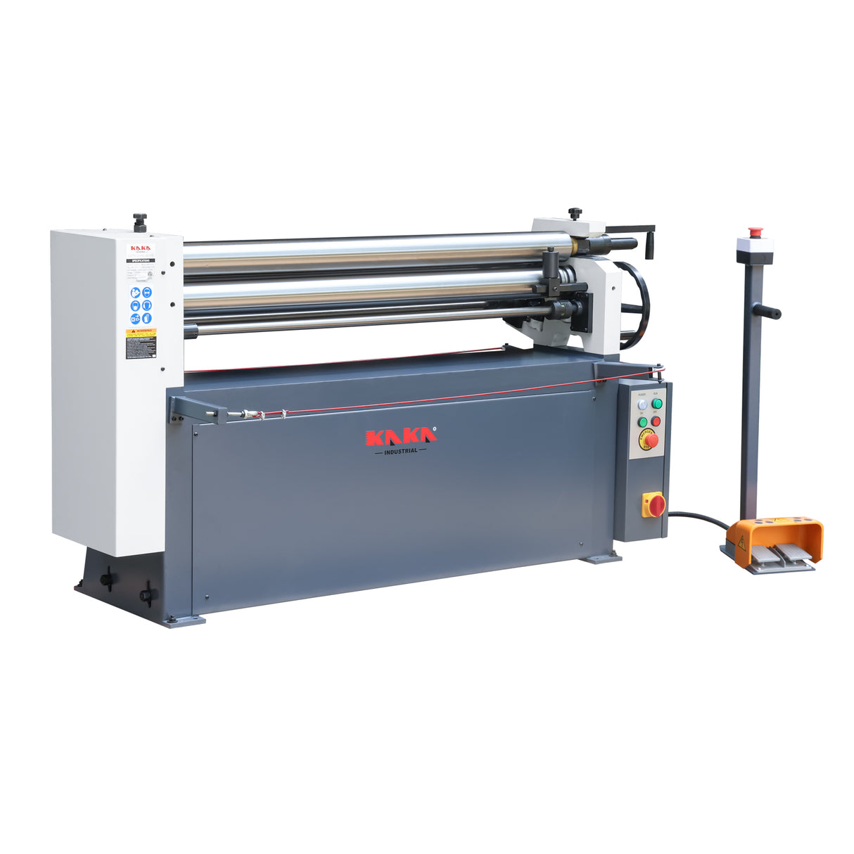 Kaka industrial ESR-5113  51″ x 13 Gauge  Electric Slip Roll Machine, Plate Rolling Machine.230V-60HZ-1PH