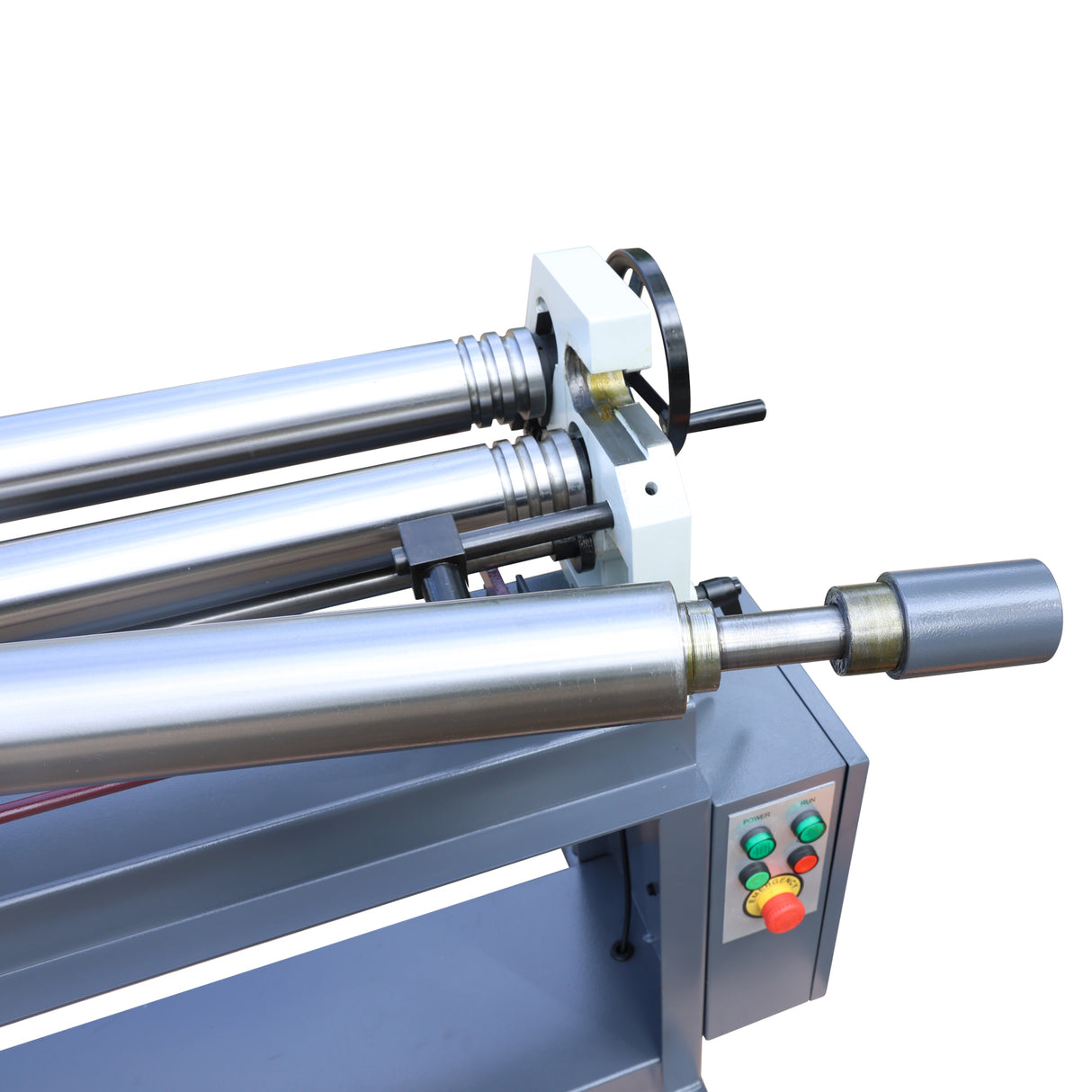 ESR-5116H, 50" x 16 Ga. POWERED SLIP ROLLS with Cone attachment (220V-60HZ-1PH)