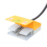 HP-50F Electric Hydraulic Press with Foot Pedal control, 50 ton H-Frame Shop Press with Gear pump( 220V-60HZ-1PH)