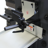 Kaka Industrial M60, 60 Ton multi-function Metal Ironworker Punch Shear Notcher Brake (220V-60HZ-3 phase)