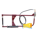 Kaka Industrial PPH24 Planishing Hammer ,24"Throat depth Air Operated Benchtop Hammer with 9 Anvils