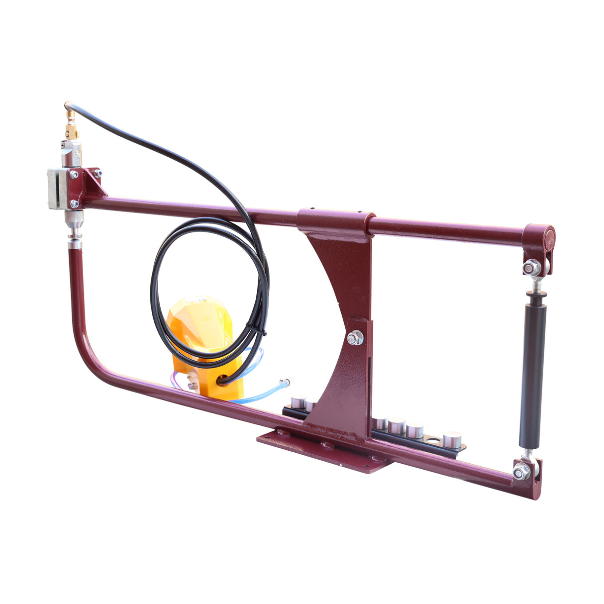 Kaka Industrial PPH24 Planishing Hammer ,24"Throat depth Air Operated Benchtop Hammer with 9 Anvils