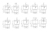 Replacement 10 sets of dies for the PPH-24  Planishing Hammer