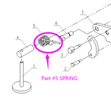 Replacement Spring for Kaka Industrial HS-10/HS-12 shear