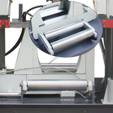 TGK-16A Bundle Cutting Double column horizontal band saw with Extra Hydraulic Steel Rope Clamping, 230V 60HZ 3PH