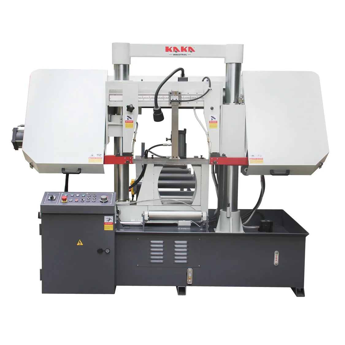 TGK-16A Bundle Cutting Double column horizontal band saw with Extra Hydraulic Steel Rope Clamping, 230V 60HZ 3PH