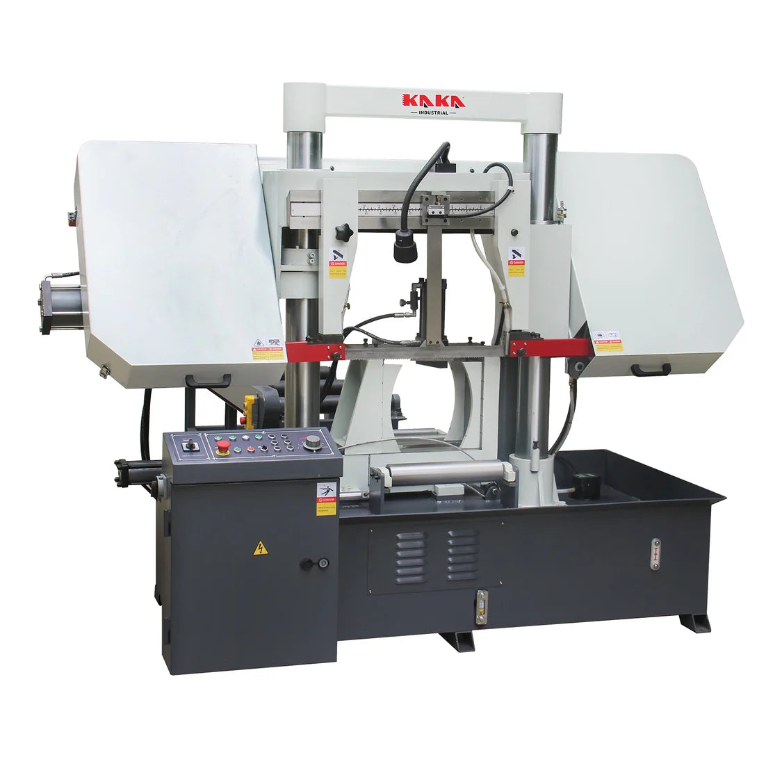 TGK-16A Bundle Cutting Double column horizontal band saw with Extra Hydraulic Steel Rope Clamping, 230V 60HZ 3PH