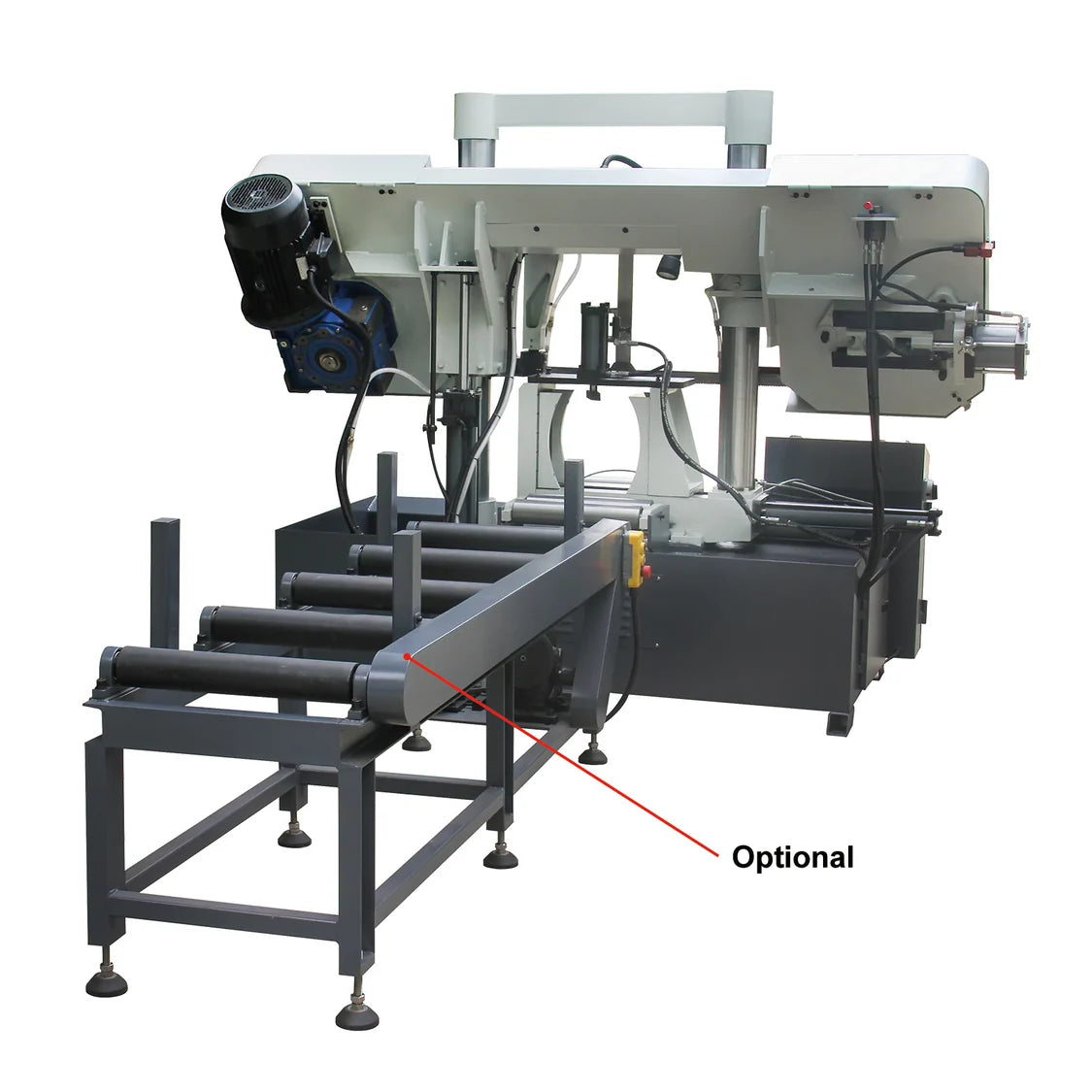 TGK-16A Bundle Cutting Double column horizontal band saw with Extra Hydraulic Steel Rope Clamping, 230V 60HZ 3PH