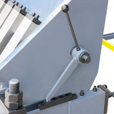 (PRE-ORDER) Kaka Industrial W-10014H , 100" x 14 Gauge Manual Sheet Metal Pan & Box Brake