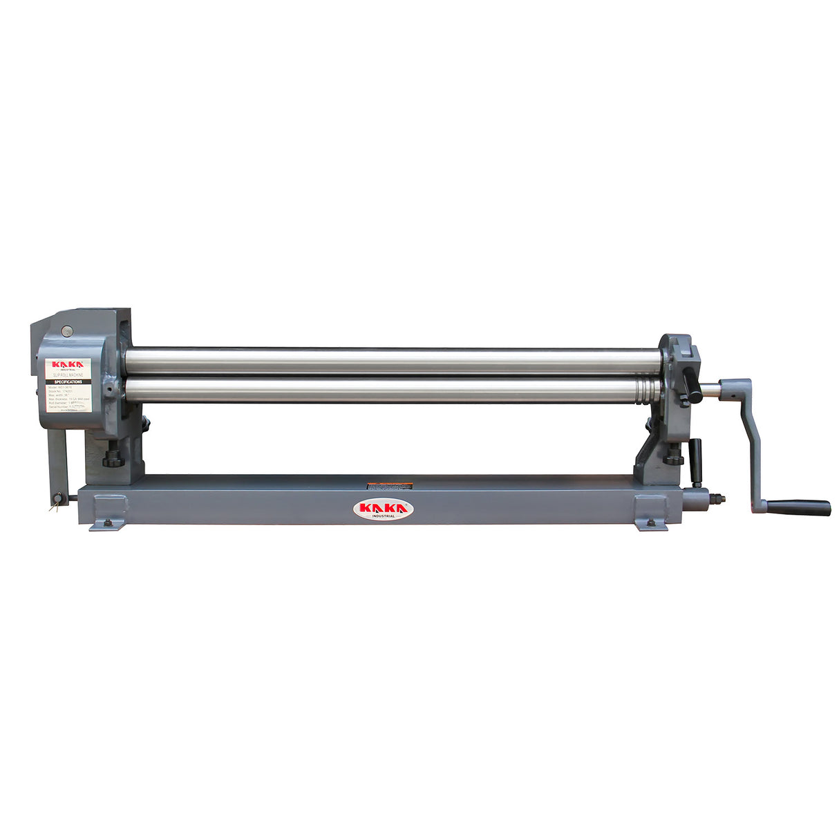 W01-3616 36" X 16 Ga (acier doux) Machine manuelle à rouleaux coulissants
