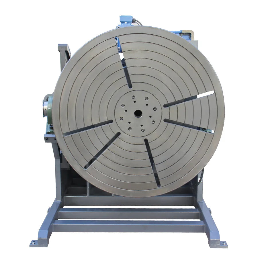 Kaka Industrial WP-1000 Heavy Duty Welding Positioner , 3300 LBS Horizontal /2200 LBS Vertical Capacity, Table Tilting Welding Positioner