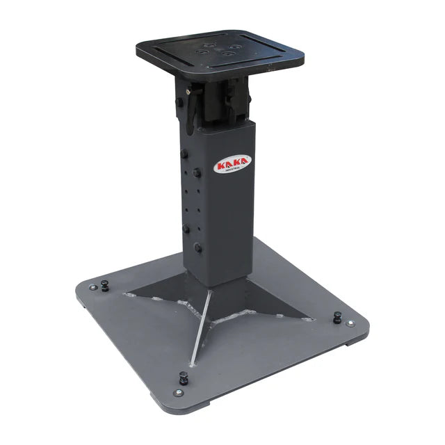 WP300SM Manual Welding Positioner, Pedestal Rotary Table for Welding, Adjustable Table Height, Table Horizontal & Vertical Position