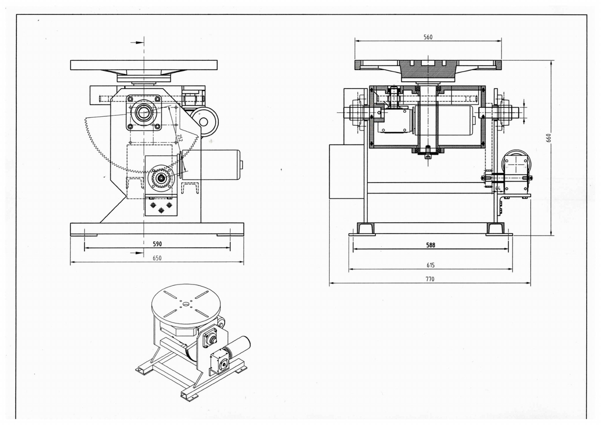 Positionneur de soudage Kaka Industrial WP500