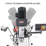 (Pre-Order)Kaka Industrial Gear Head Auto Feed ZX5325C Drilling and Milling Machine (230V/460 V-60HZ-3PH , Prewired 230V