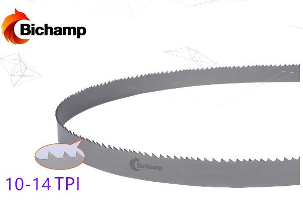 Kaka Industrial 12' X 1" X 0.035" Bi-metal Bandsaw Blade,Used in the Kaka Industrial BS-1018T Bandsaw