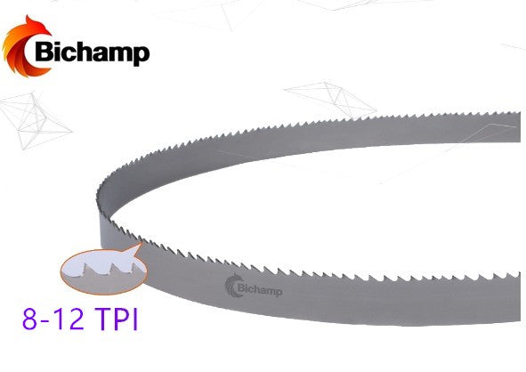 Kaka Industrial 12' X 1" X 0.035" Bi-metal Bandsaw Blade,Used in the Kaka Industrial BS-1018T Bandsaw