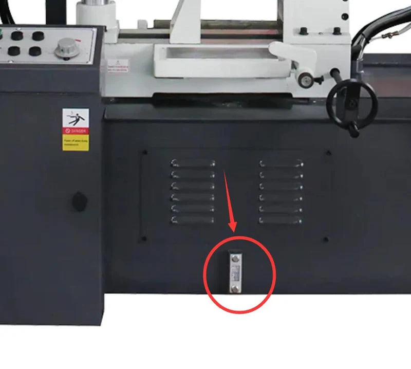 Part #188302-140 Hydraulic oil Sight glass for Kaka Industrial TGK-14/TGK-16 Double column band saw