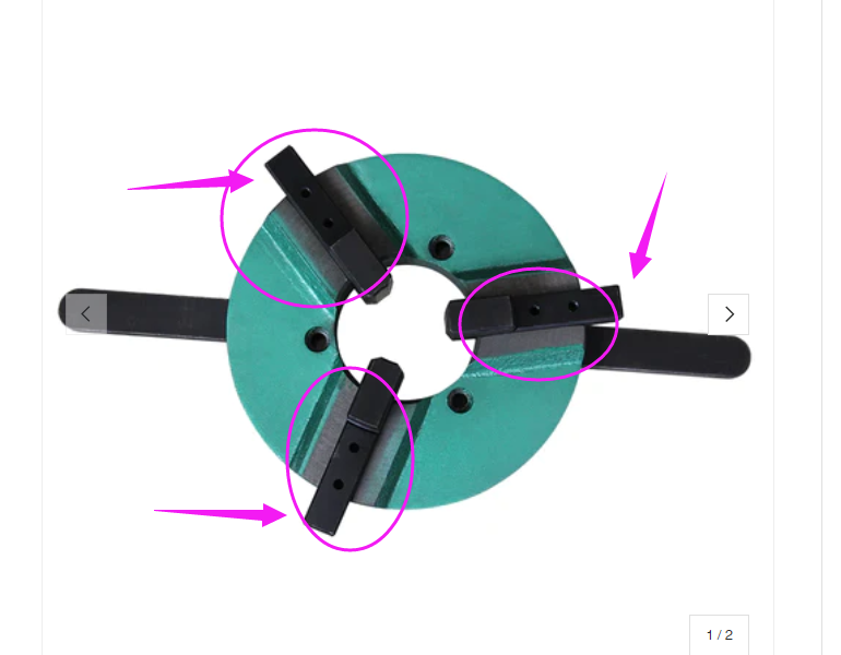 Replacement Chuck jaws for WPC-400