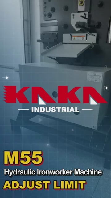 【MP】金属細工師/lworker UDS Kaka Industrial M-55, 55 Ton Metal Iron Worker 220V-60HZ-3PH