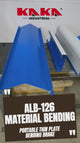 KAKA INDUSTRIAL ALB-126 Siding Brakes - Roofing Sheet Metal Bender with roller knife