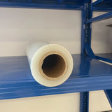 4 Rolls Stretch Film 20" x 1,312 ft x 100 Gauge Clear Pallet Wrap with Handle Holder