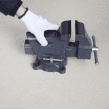 HVS-100 4" Swivel Base Bench Vise with Anvil