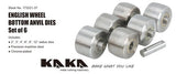 6 pcs Replacement anvil  for 173221 F1.2x710 English wheel