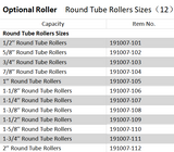 TR50 Round Tubing Roller Dies