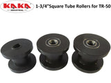 Matrices à rouleaux pour tubes carrés TR50 