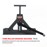 Free Shipping!!! TR-40 Solid Construction Square and Rectangular Tube roll Bender