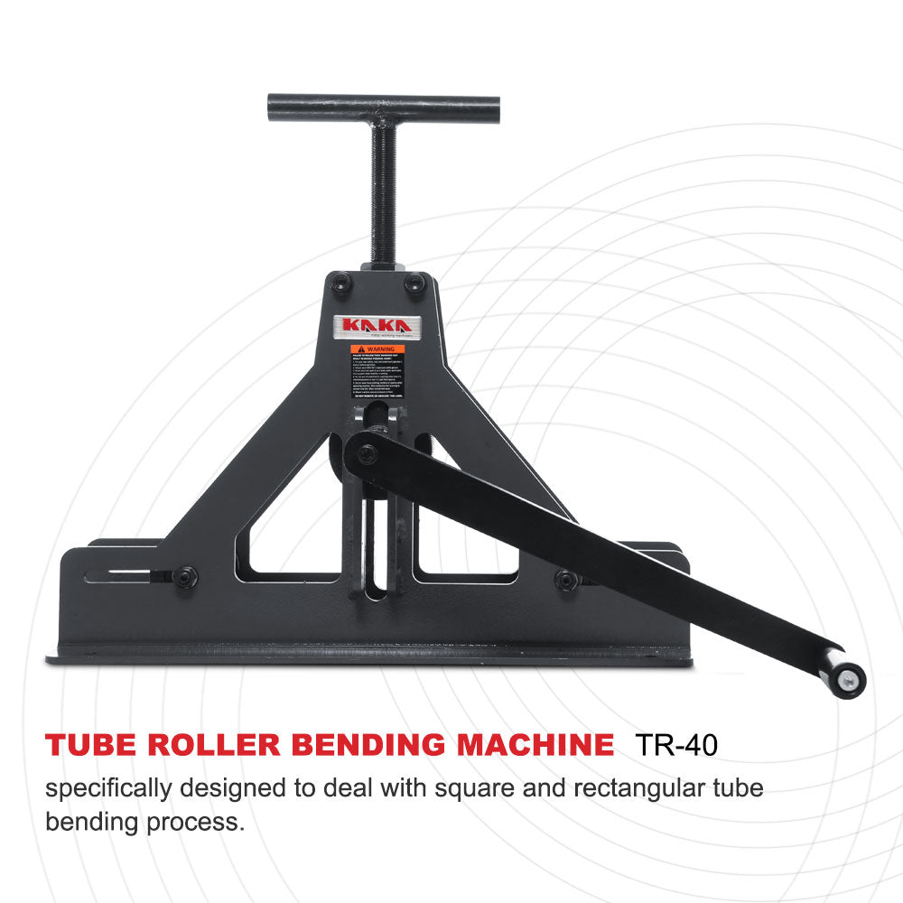 TR-40 Solid Construction Square and Rectangular Tube roll Bender