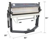 Kaka Industrial PBB-5016/3SH Frein à doigt manuel, angle de flexion de 0 à 150 degrés, capacité en acier doux de calibre 16