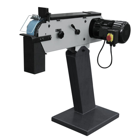 Ponceuse à bande Kaka Industrial BG-3, ponceuse à bande haute vitesse.220V-60HZ-1PH 