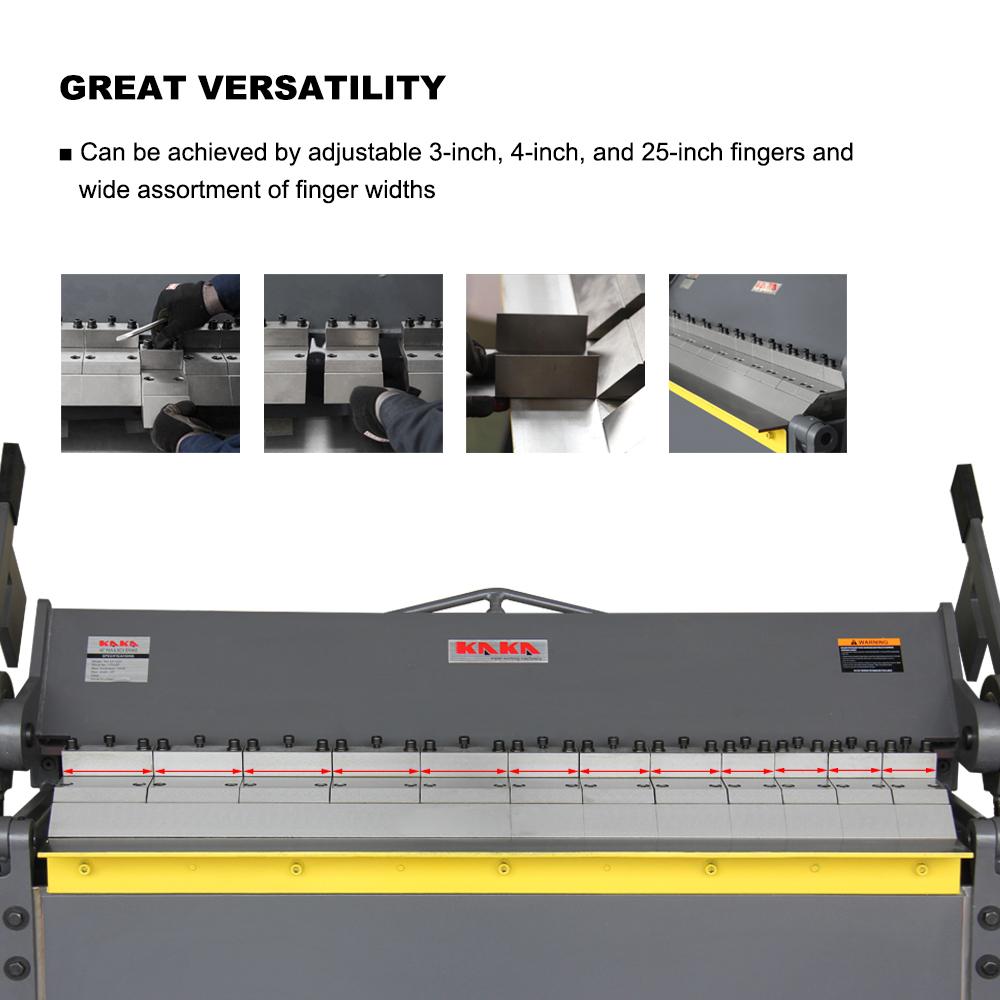 W-4812 48" 12 Gauge Heavy Duty Pan &amp; Box Brake 