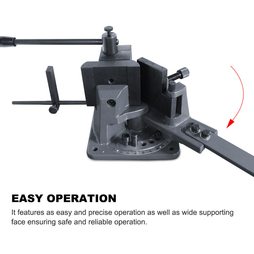 UB100 Universal Bender, High Capacity Cast-Iron Hot & Cold Metal Bar Bender