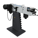 Kaka Industrial PRS-4A Belt Grinder, Belt Sander with Cast Iron Base, Grinds at angle from 30-90 degree, Arc cutting which is ideal for pipe-shaped, 220V-60HZ-3PH