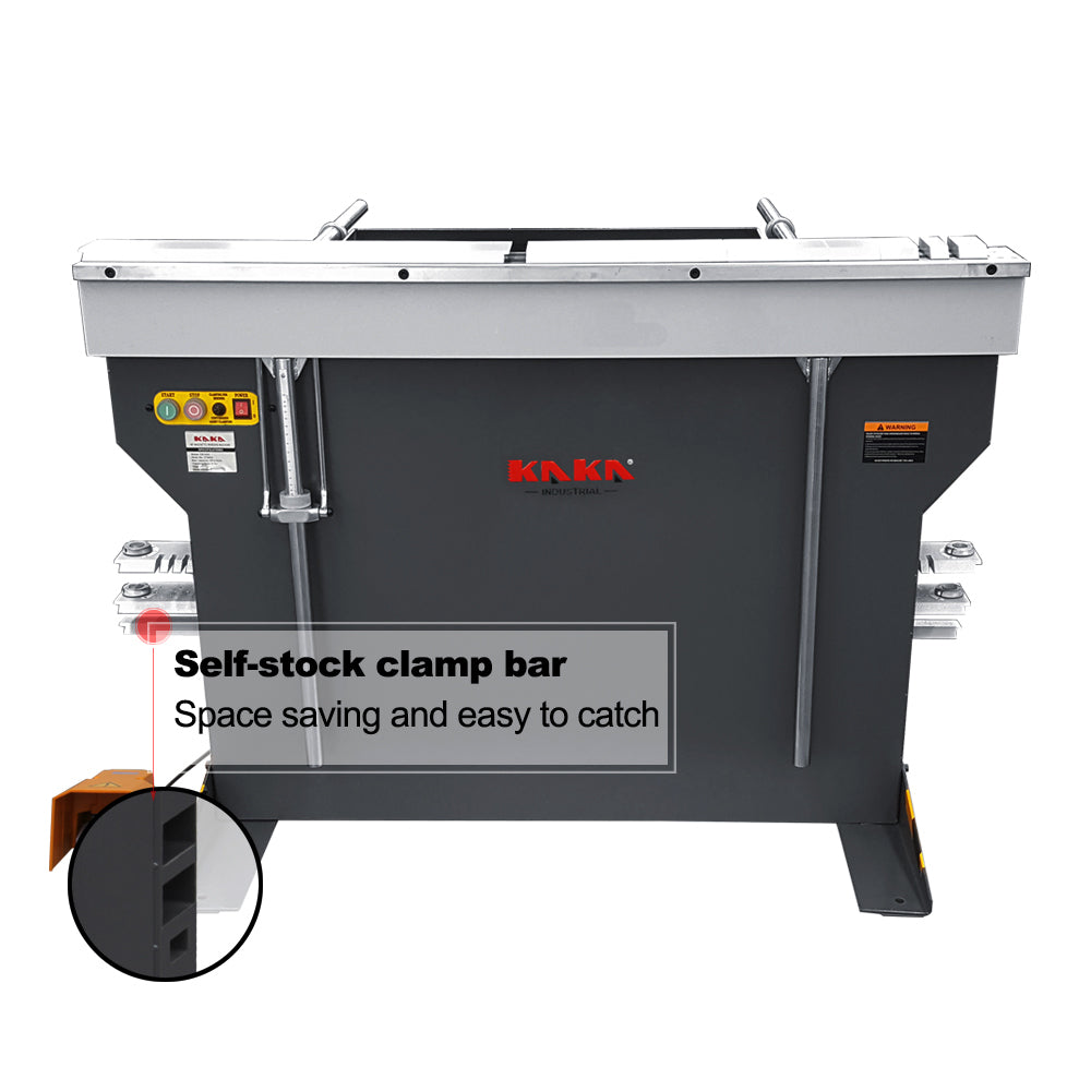 EB-4816B 48" Magnetic Sheet Metal Box and Pan Brake , 220V,1-Phase