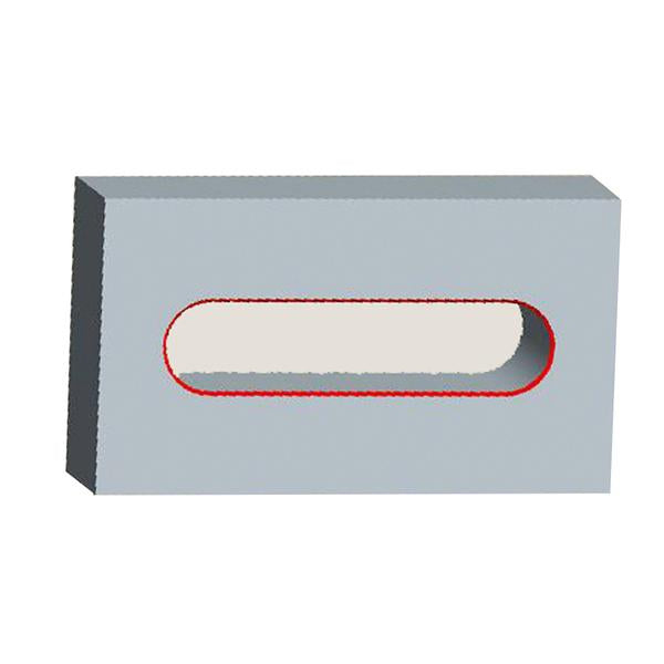 480-0100 Light-duty universal deburring cutter with blade diameter 2.6