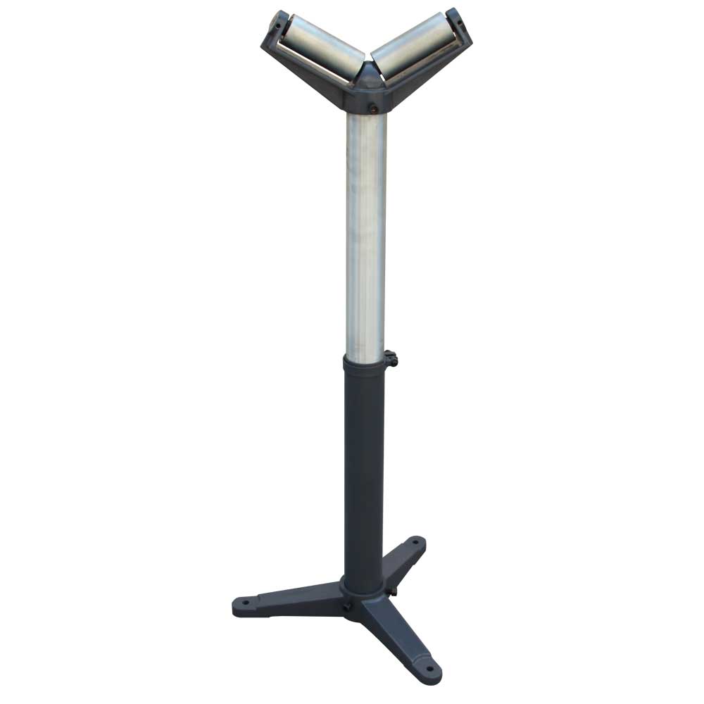 Supports et supports RV-1100, support de tuyau rouleau à tête en V Super Duty réglable de 24 à 43 pouces de hauteur 