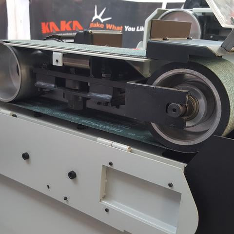 BG-6 Belt Grinder, High Speed Belt Grinder 220V-60HZ-3PH