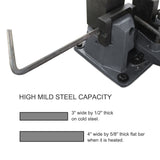 UB100 Universal Bender, High Capacity Cast-Iron Hot & Cold Metal Bar Bender