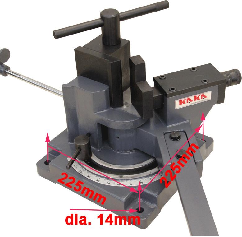 Ub-100A Cintreuse universelle en fonte, cintreuse à barre plate en tôle froide