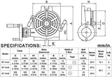 HV-4 TSL Vertical & Horizontal Rotary Table
