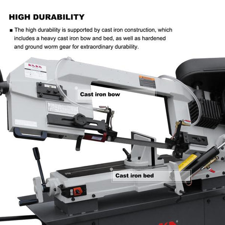 BS-912B 9" METAL CUTTING BAND SAW .115V&230V/60HZ/1PH