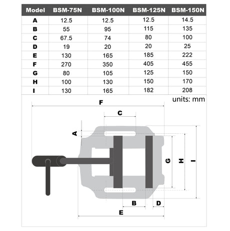Free Shipping!!! Kaka industrial 3" Drill Press Vise with Stationary Base BSM-75N